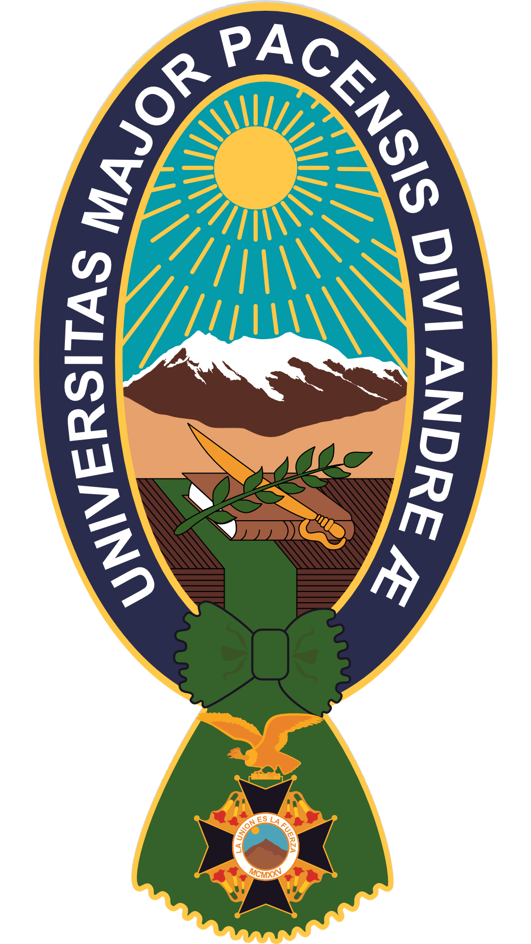 Escudo de la Universidad Mayor de San Andrés